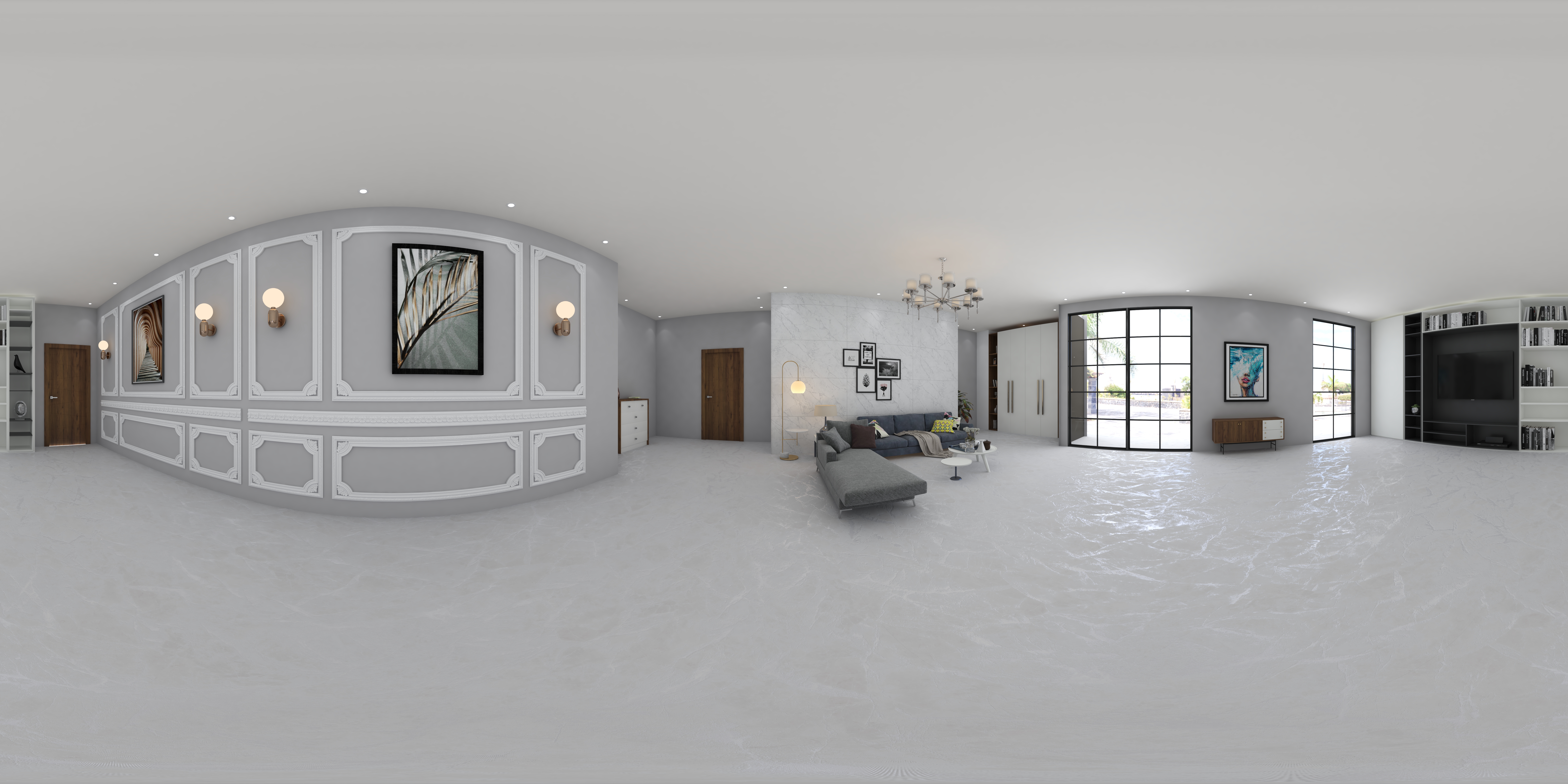 BIANCO VELVET GLUV